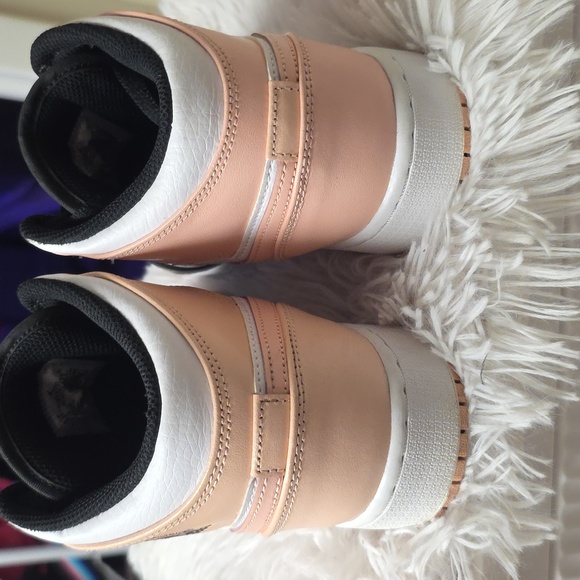 Jordan Black and White High-Top Sneakers - Picture 6 of 10